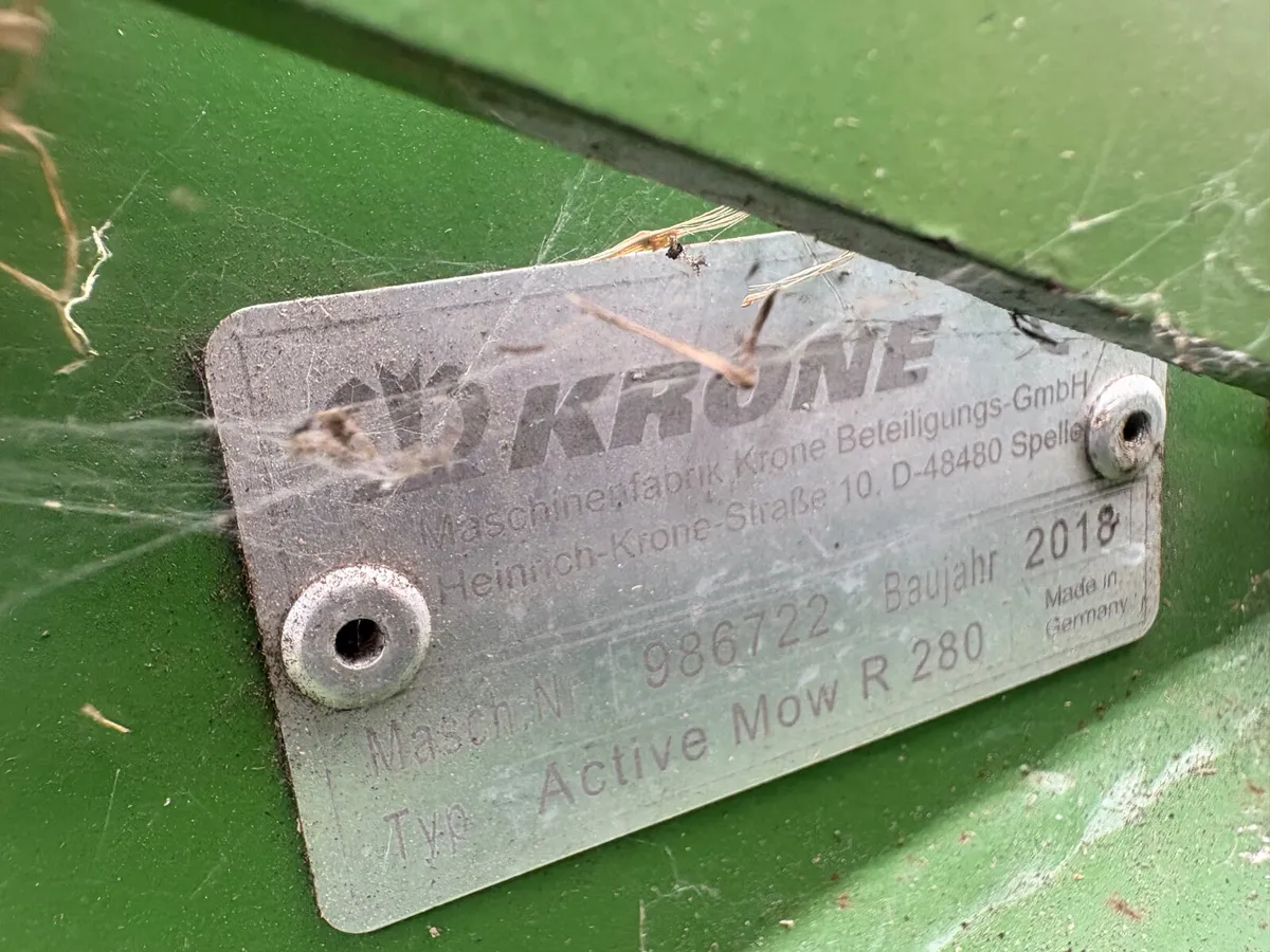 KRONE ACTIVE MOW R 280 - Image 4