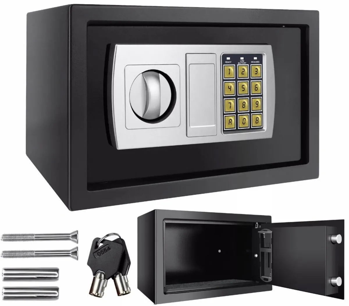 NEW 8.5litre Digital Steel Safe 31x20x20c - Image 1