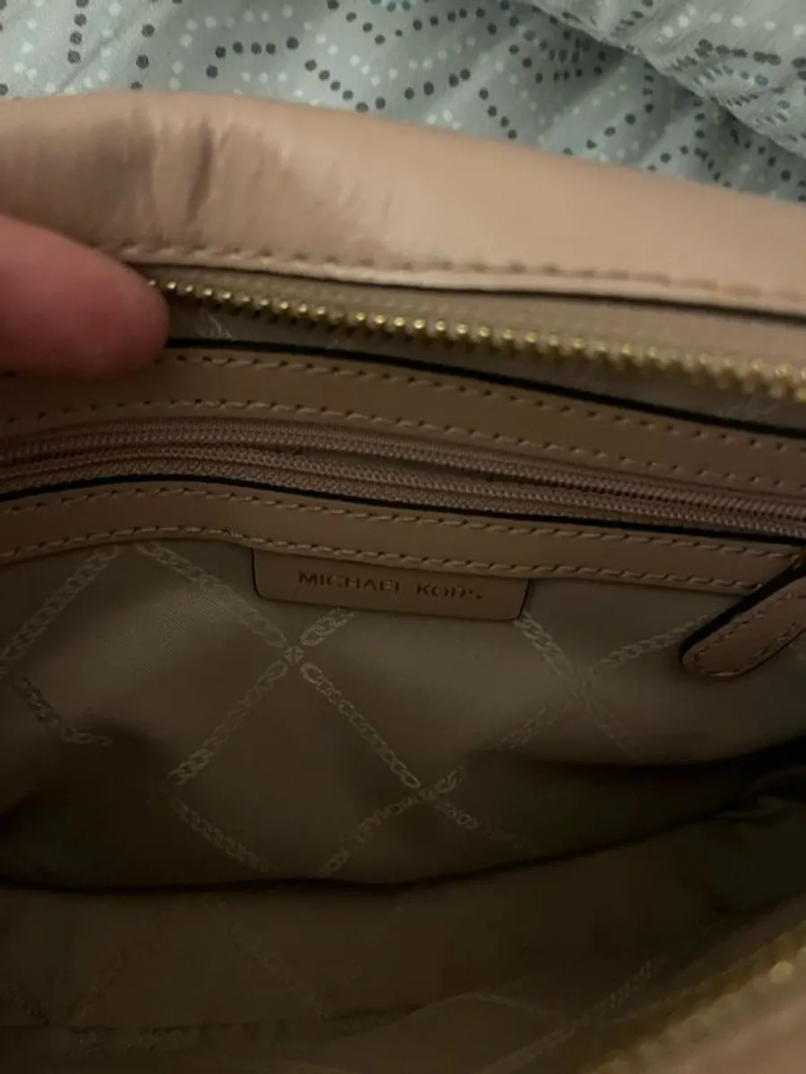Mk Michael Kors bag genuine rose colour - Image 4