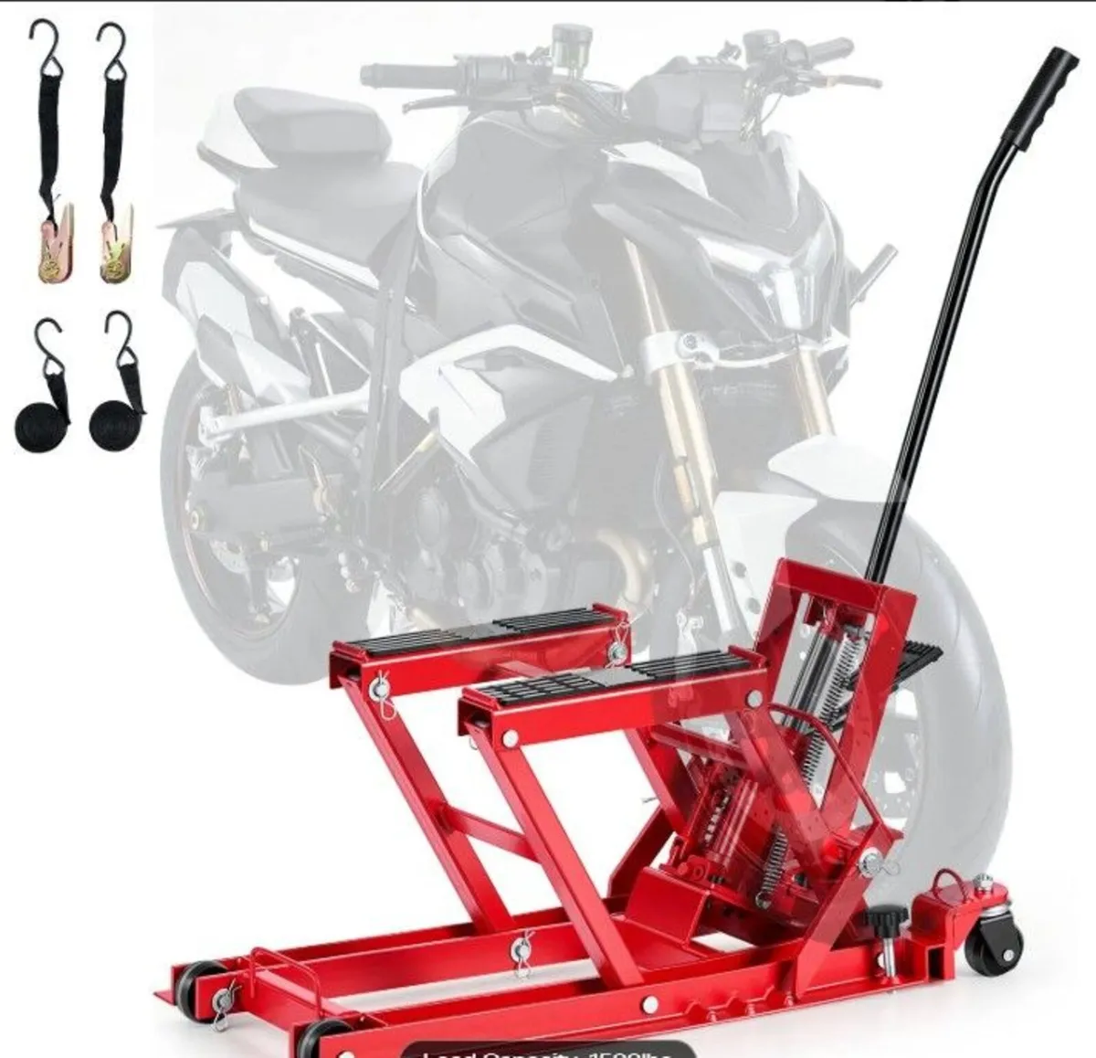 Hydraulic Motorcycle Lift Jack 1500lb / 680kg Heav - Image 4