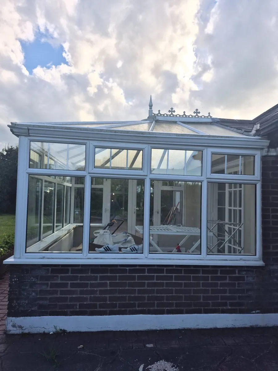Conservatory Windows, Double Doors & Roof for Sale - Image 1