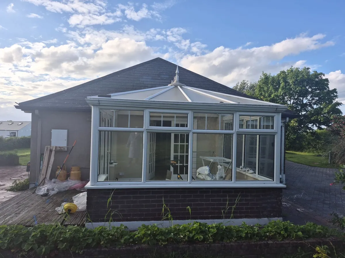 Conservatory Windows, Double Doors & Roof for Sale - Image 2