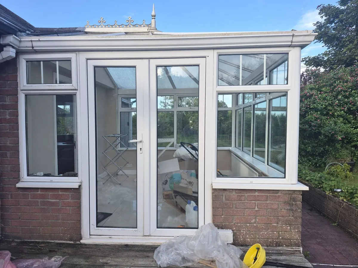 Conservatory Windows, Double Doors & Roof for Sale - Image 3