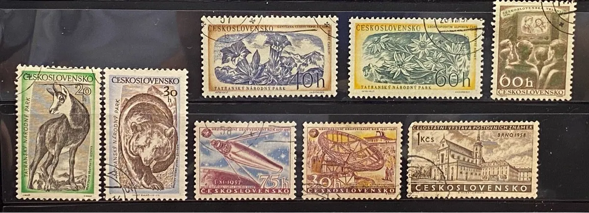 Czechoslovakian stamp lot - Image 3