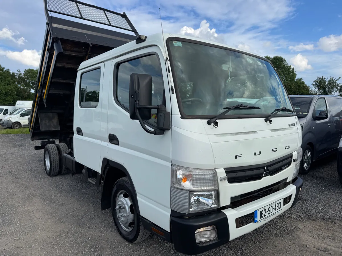 MITSUBISHI FUSO CANTER low mileage Crewcab tipper - Image 4