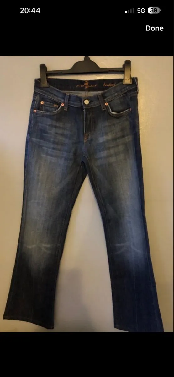 Mens for all man kind jeans W28” x L32” €15 - Image 1