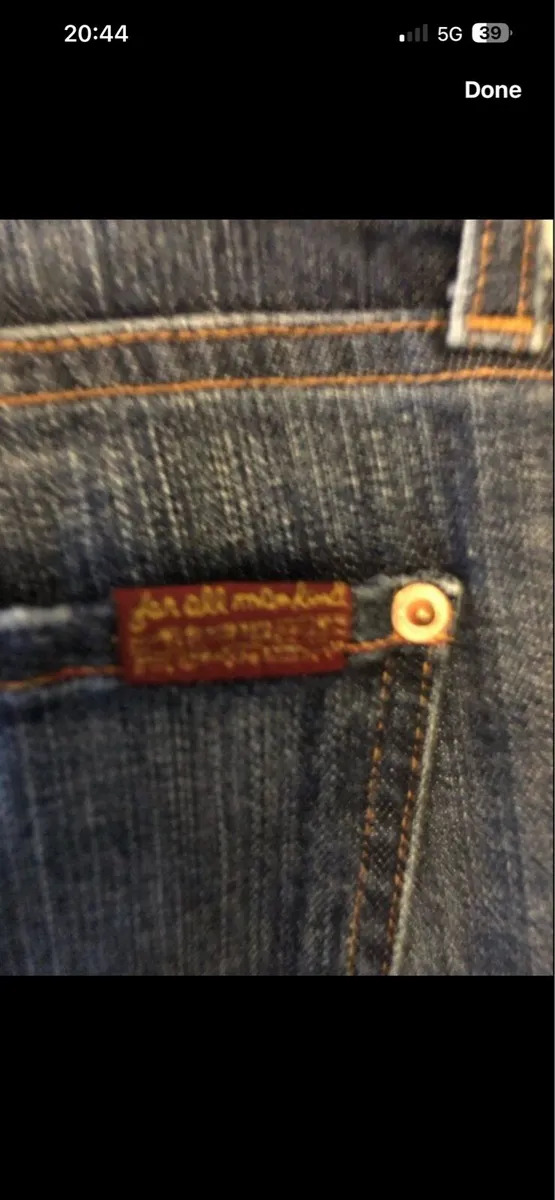 Mens for all man kind jeans W28” x L32” €15 - Image 4