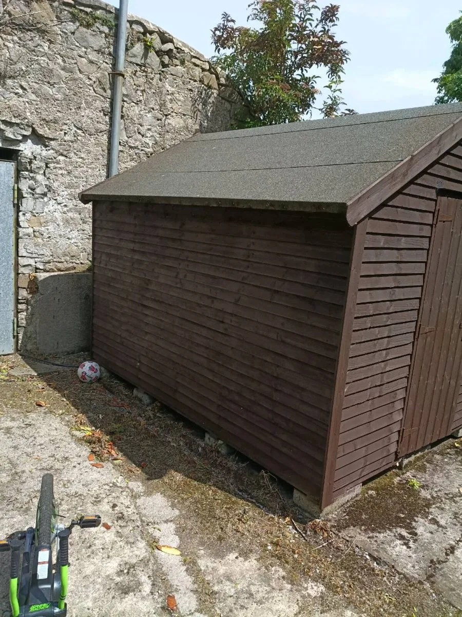 10 x 8 rustic garden shed - Image 2