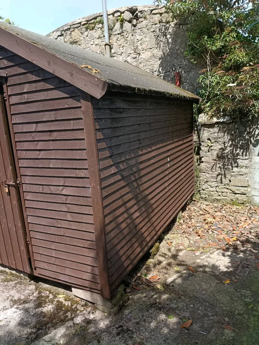 10 x 8 rustic garden shed - Image 3