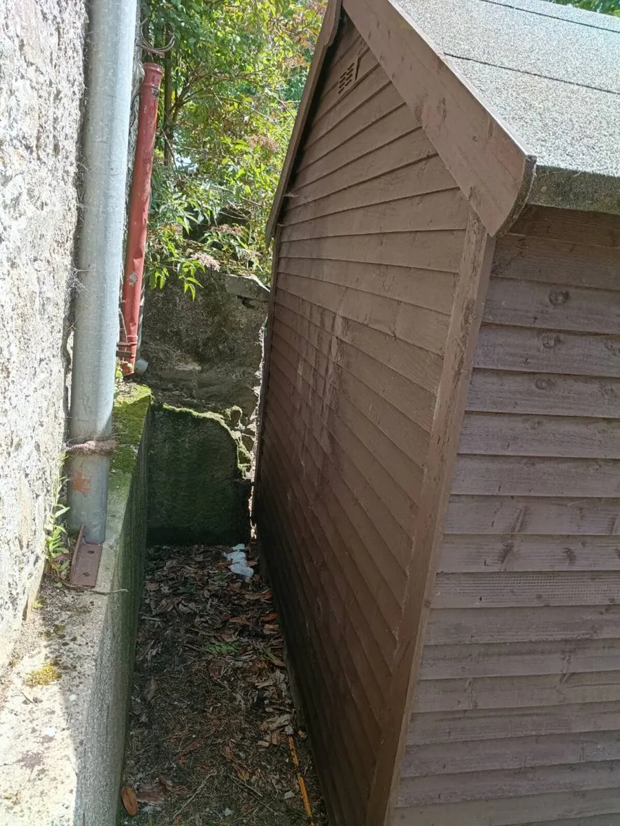 10 x 8 rustic garden shed - Image 4