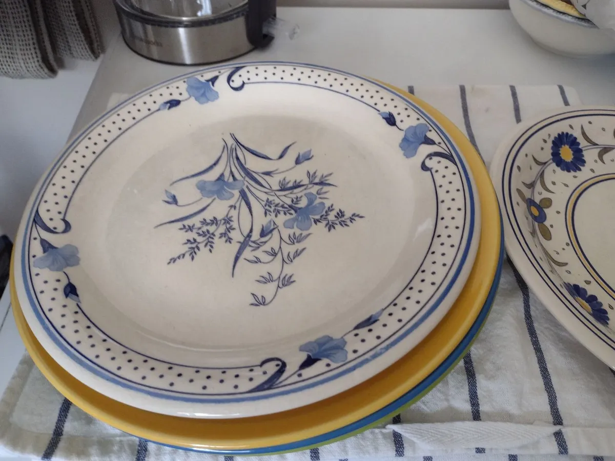 Large dinner plates & new dish rack - Image 4