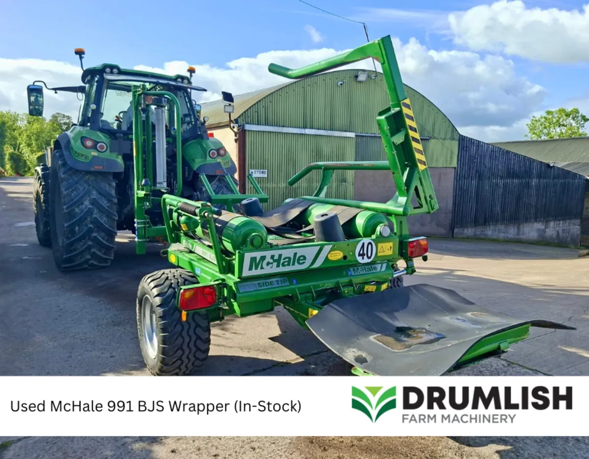 Used McHale 991 BJS Wrapper (In-Stock) - Image 2