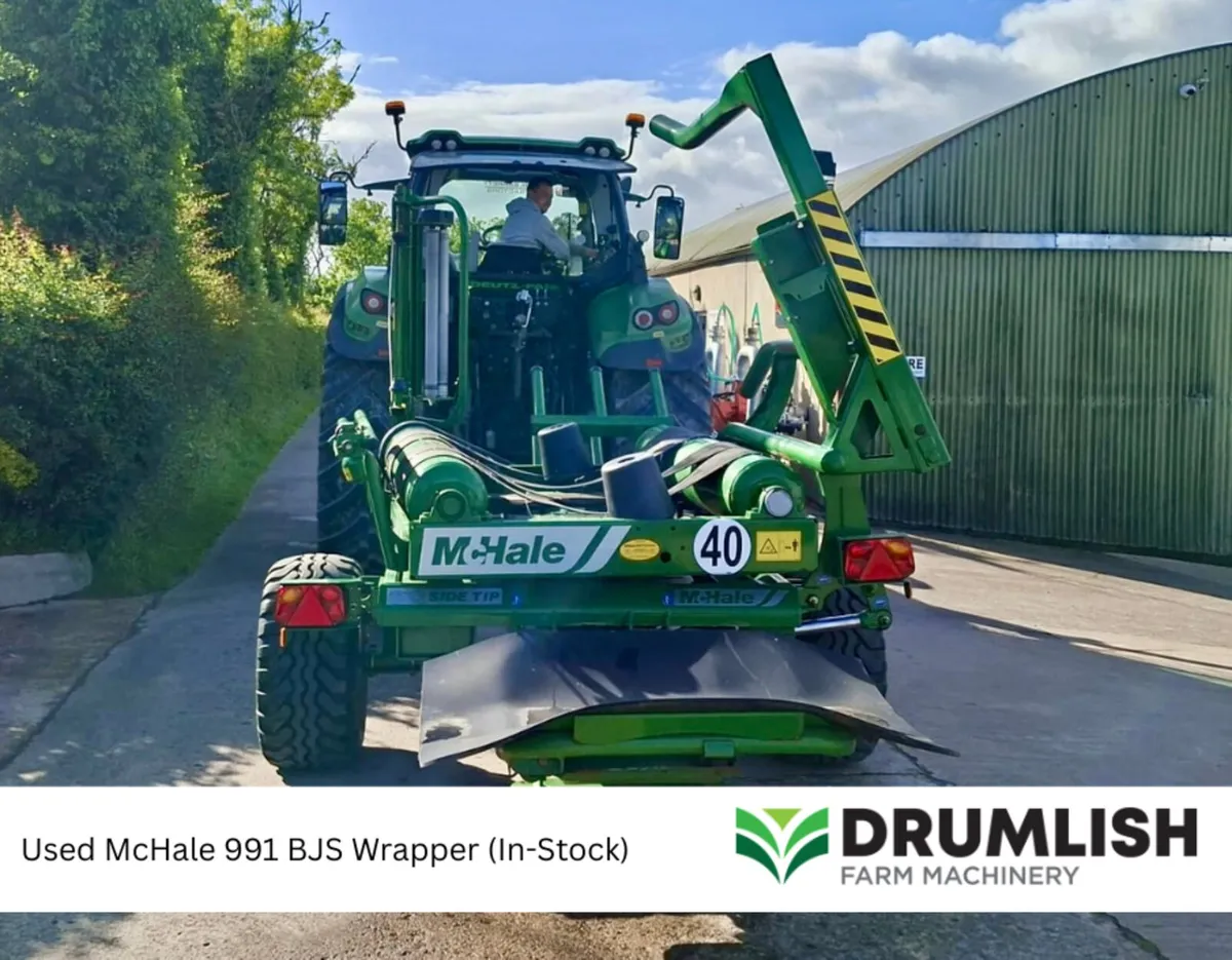 Used McHale 991 BJS Wrapper (In-Stock) - Image 3