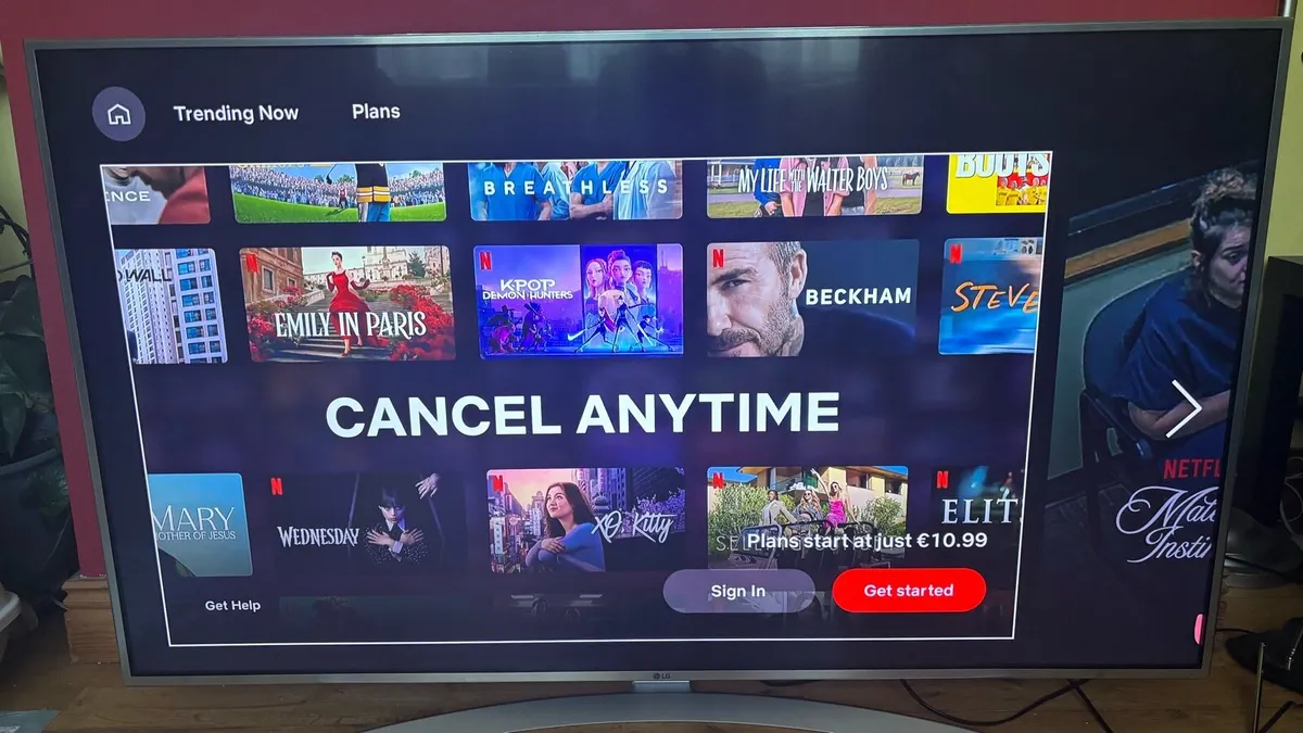55” LG 4K UHD Smart TV - Image 1