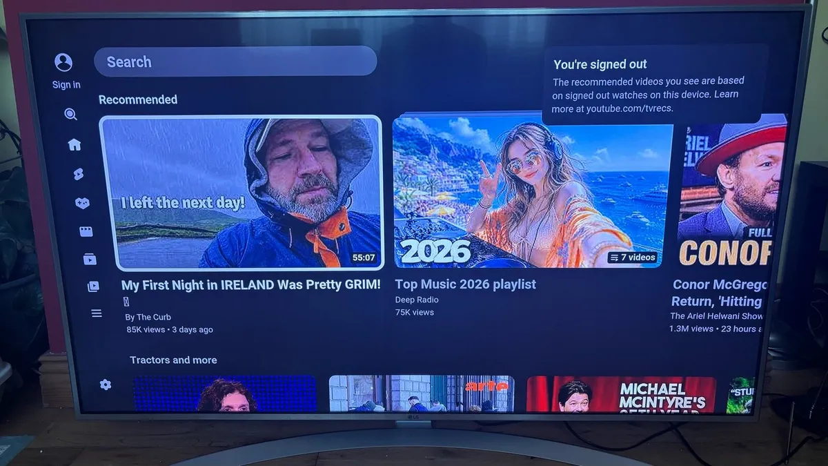 55” LG 4K UHD Smart TV - Image 2