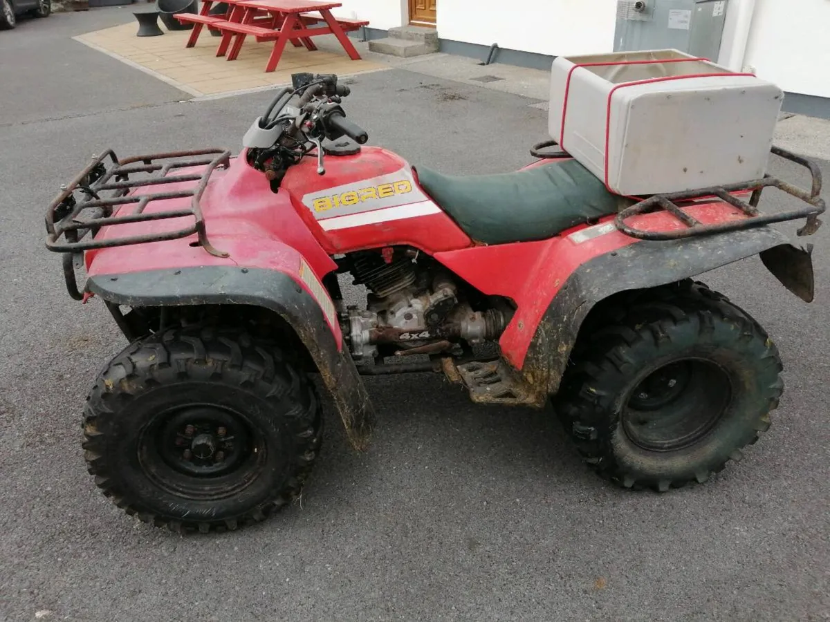 Honda Big Red Quad 4x4 - Image 4