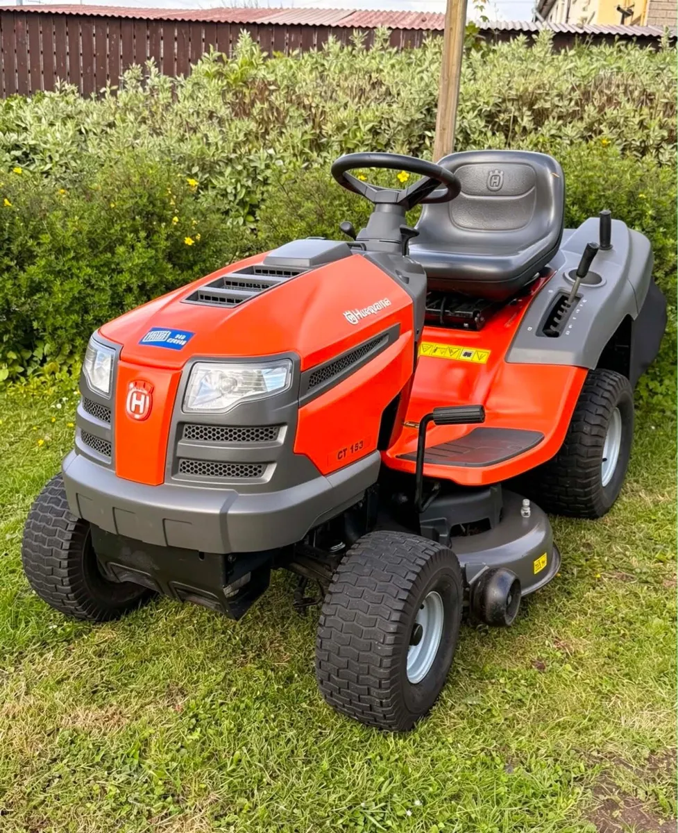 Husqvarna ride on lawnmower - Image 1