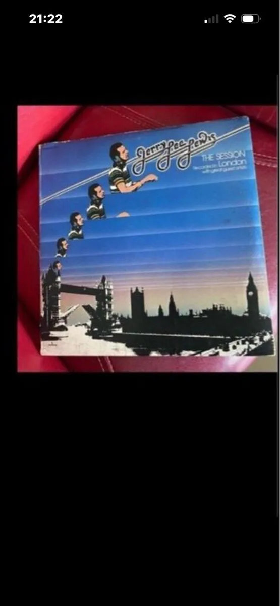 Vintage Gerry Lee Lewis Vinyls - Image 1