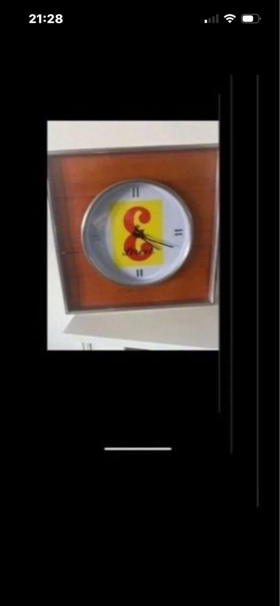 J&B Scotch Whisky Bar Clock - Image 1