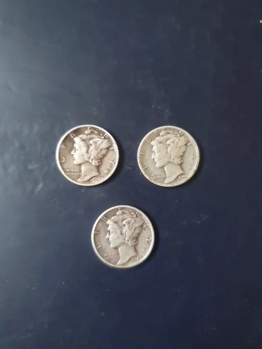 Silver coins - Image 1