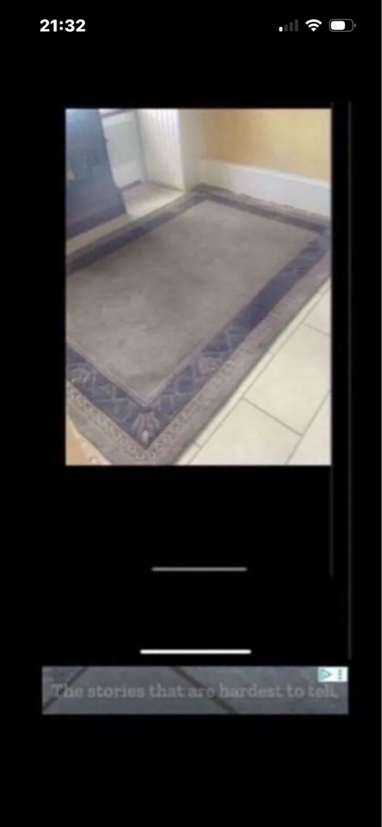 Large Handmade Nepalese Carpet - Image 1