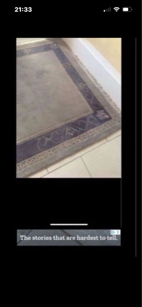 Large Handmade Nepalese Carpet - Image 2