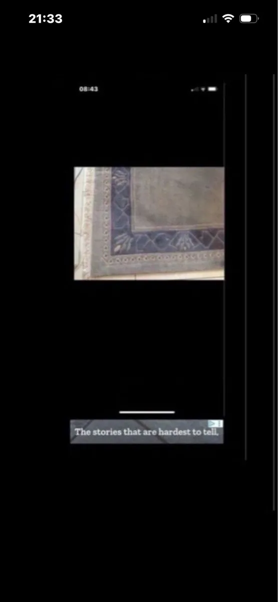 Large Handmade Nepalese Carpet - Image 3