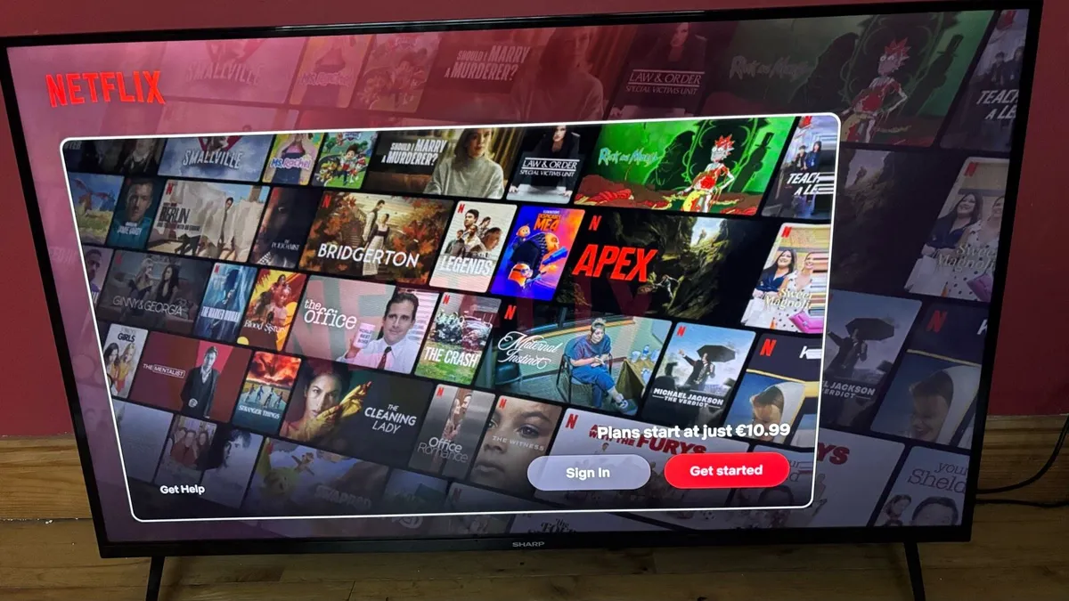 43” Sharp 4K UHD HDR Smart Google Television - Image 2