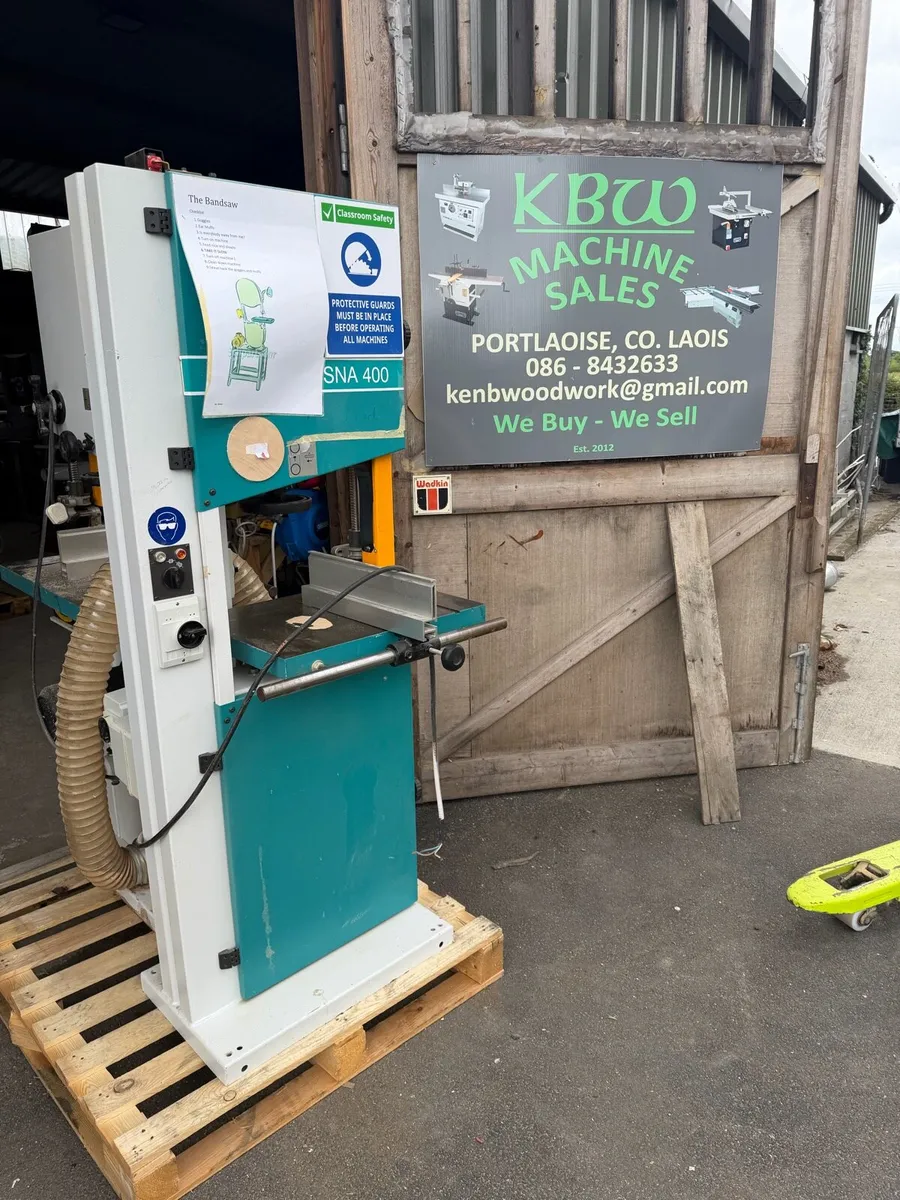 Ex school Griggio single ph bandsaw - Image 1