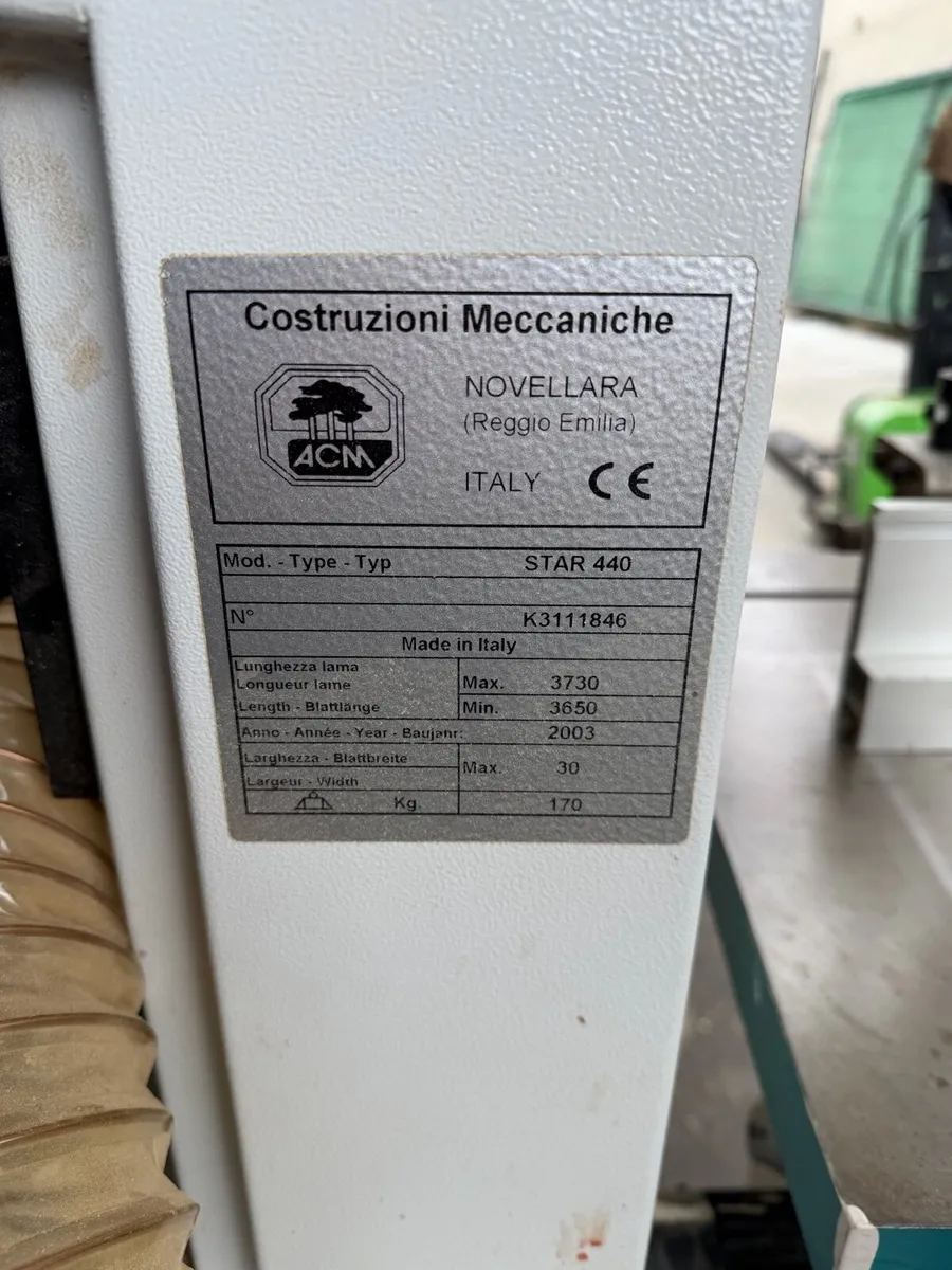 Ex school Griggio single ph bandsaw - Image 3