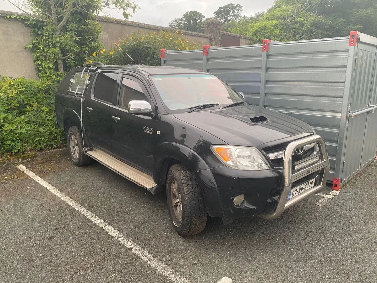 2007 Toyota Hilux Automatic Non Runner - Image 2