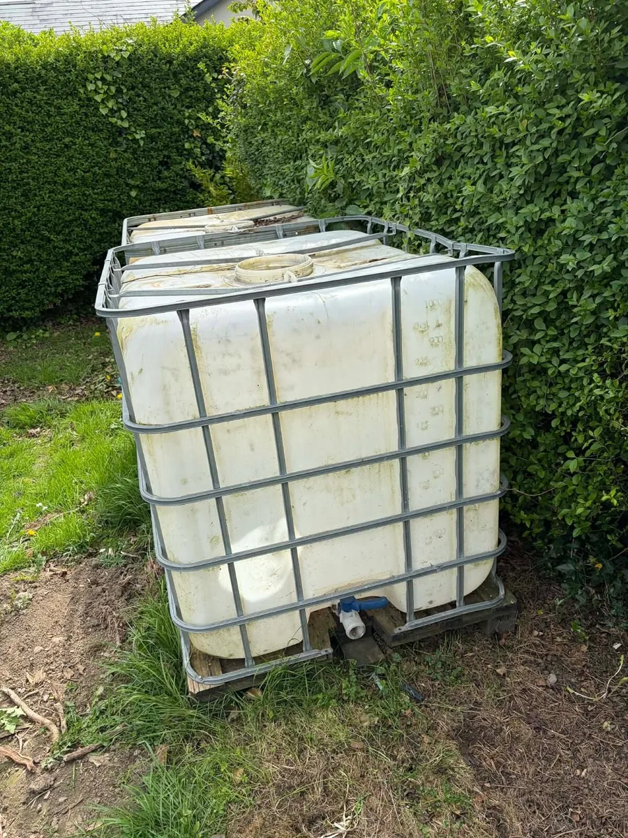 2 water tanks garden €50 together - Image 2