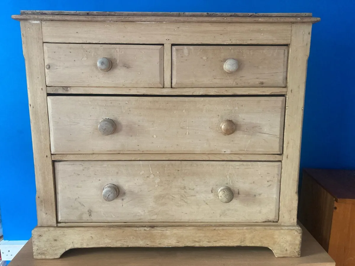 Pine Chest of Drawers - Image 2