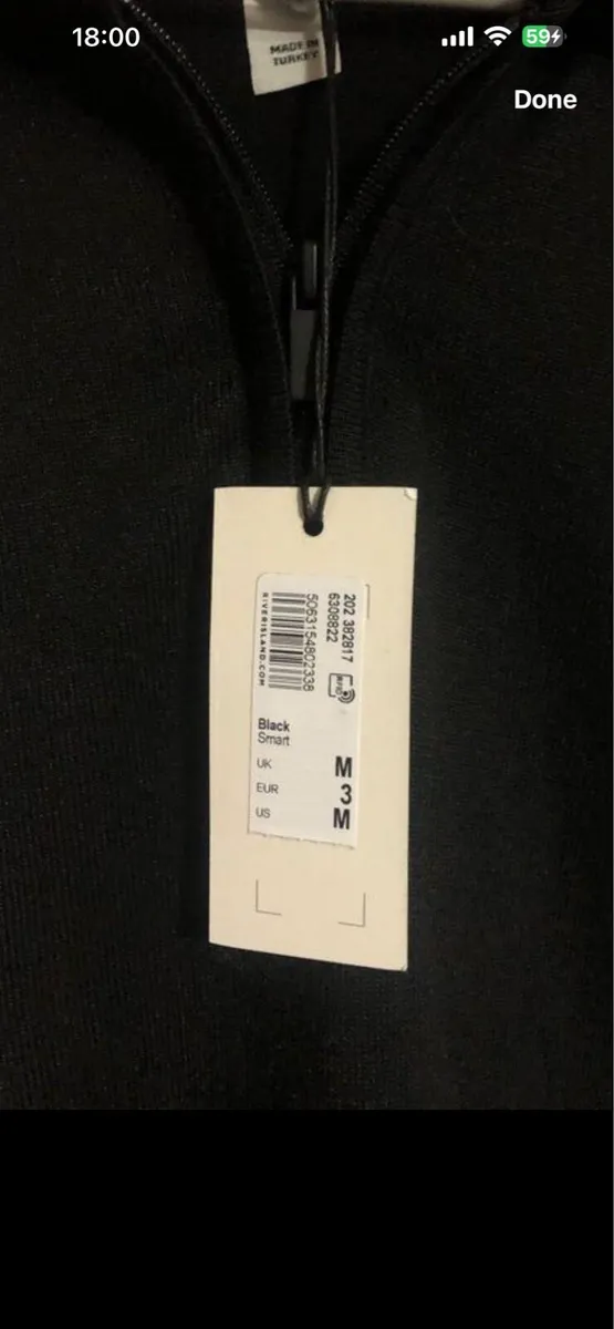 Mens BNWT river island sweater size M €15 - Image 4