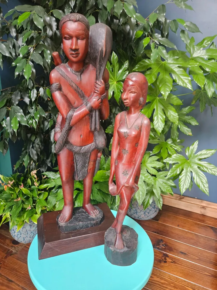 African Hardwood Timber Carvings - Image 2