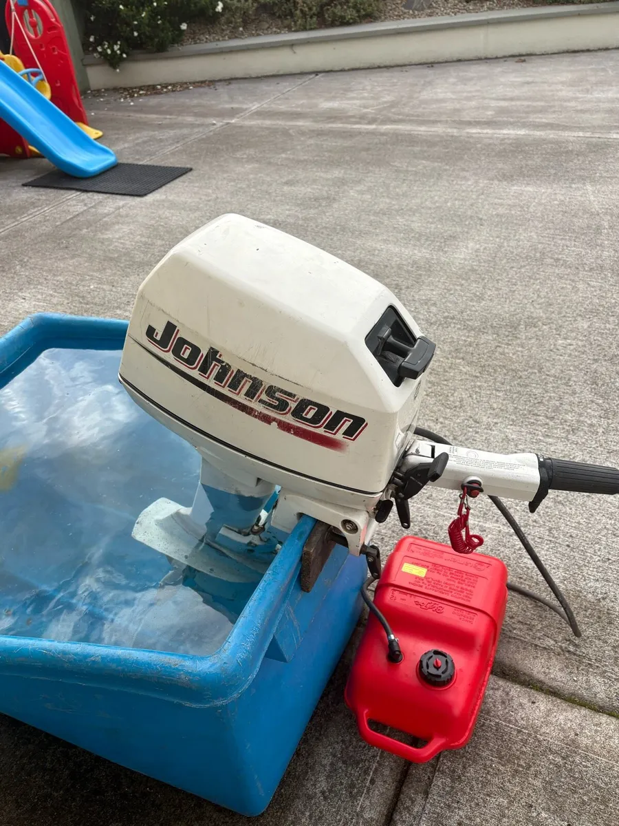Johnson 6hp outboard - Image 2