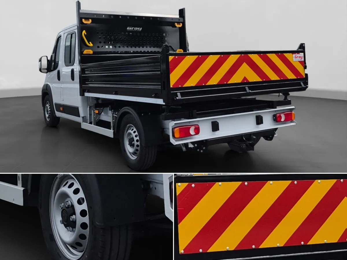Peugeot Boxer Crew cab Tipper - Image 2