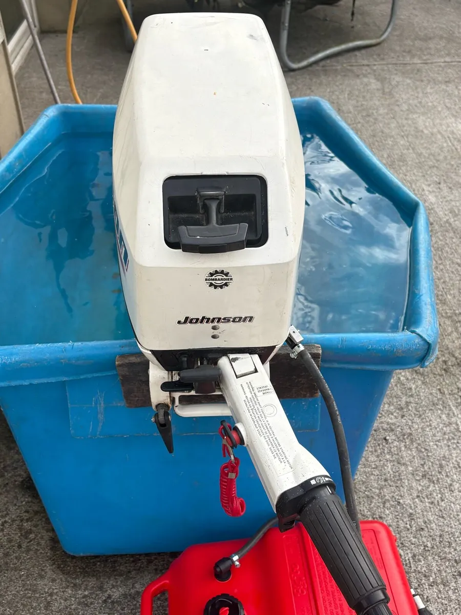 Johnson 6hp outboard - Image 3