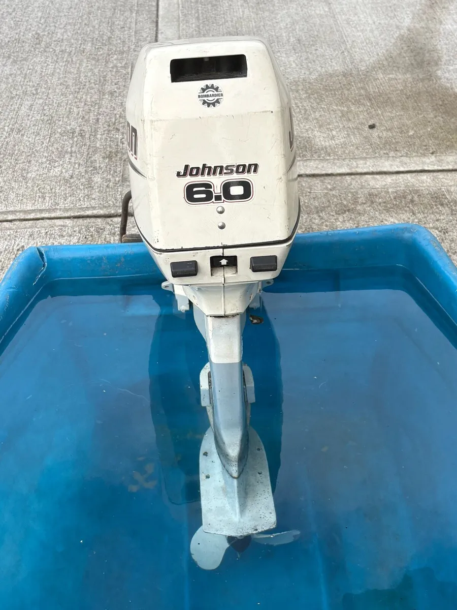 Johnson 6hp outboard - Image 4