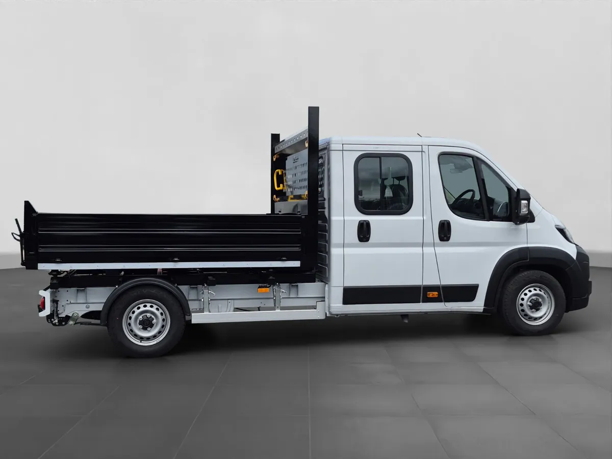 Peugeot Boxer Crew cab Tipper - Image 4