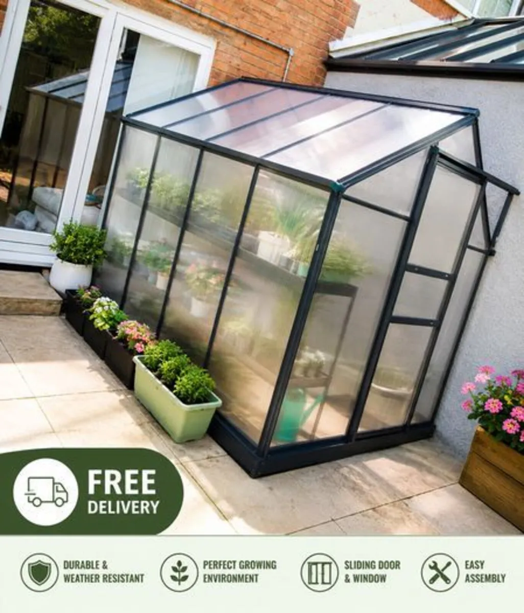 6 x 8 ft Greenhouse - Image 4