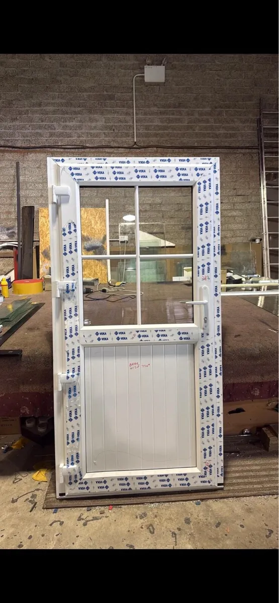 Brand New White PVC Door