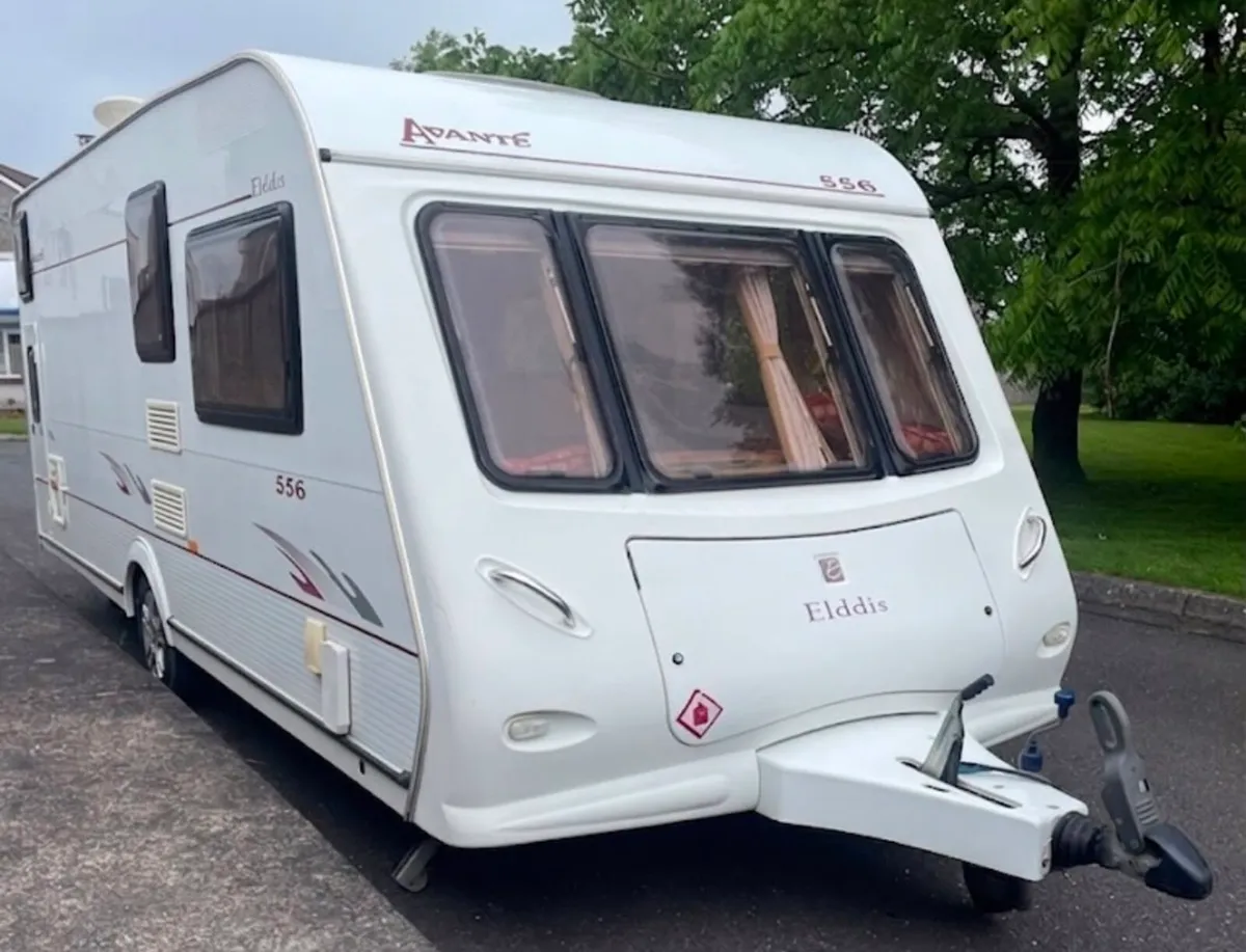 6-7 birth elddis caravan for sale - Image 1