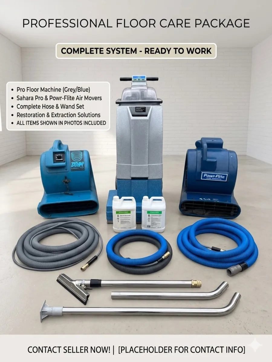 Prochem Polaris Carpet Cleaner & 2x Blow Dryer’s - Image 1