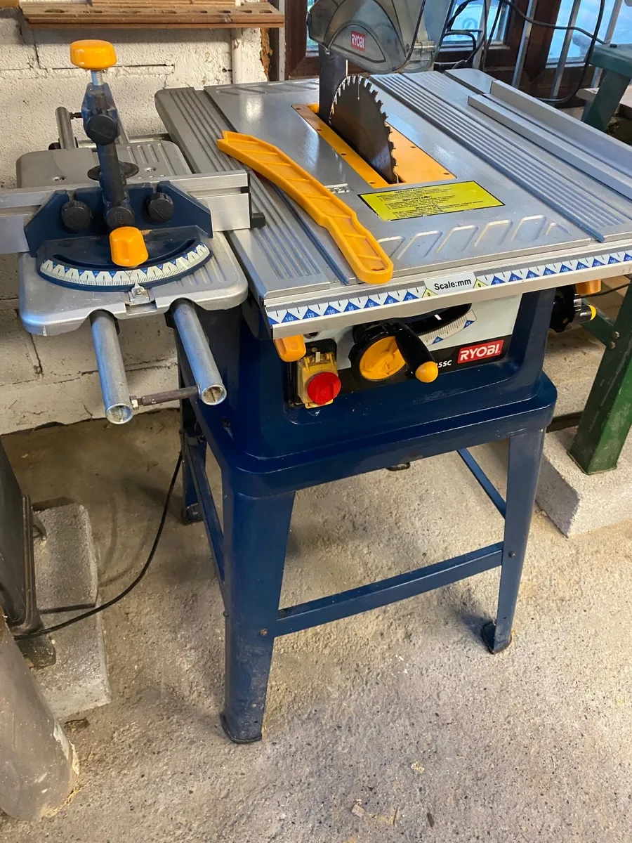 Woodturning Lathe, Table Saw, Bench Router, Band S - Image 4