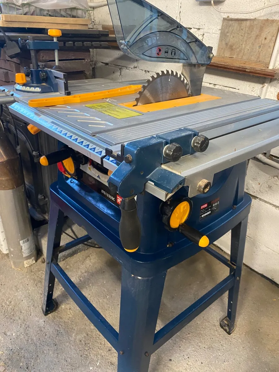 Woodturning Lathe, Table Saw, Bench Router, Band S - Image 3
