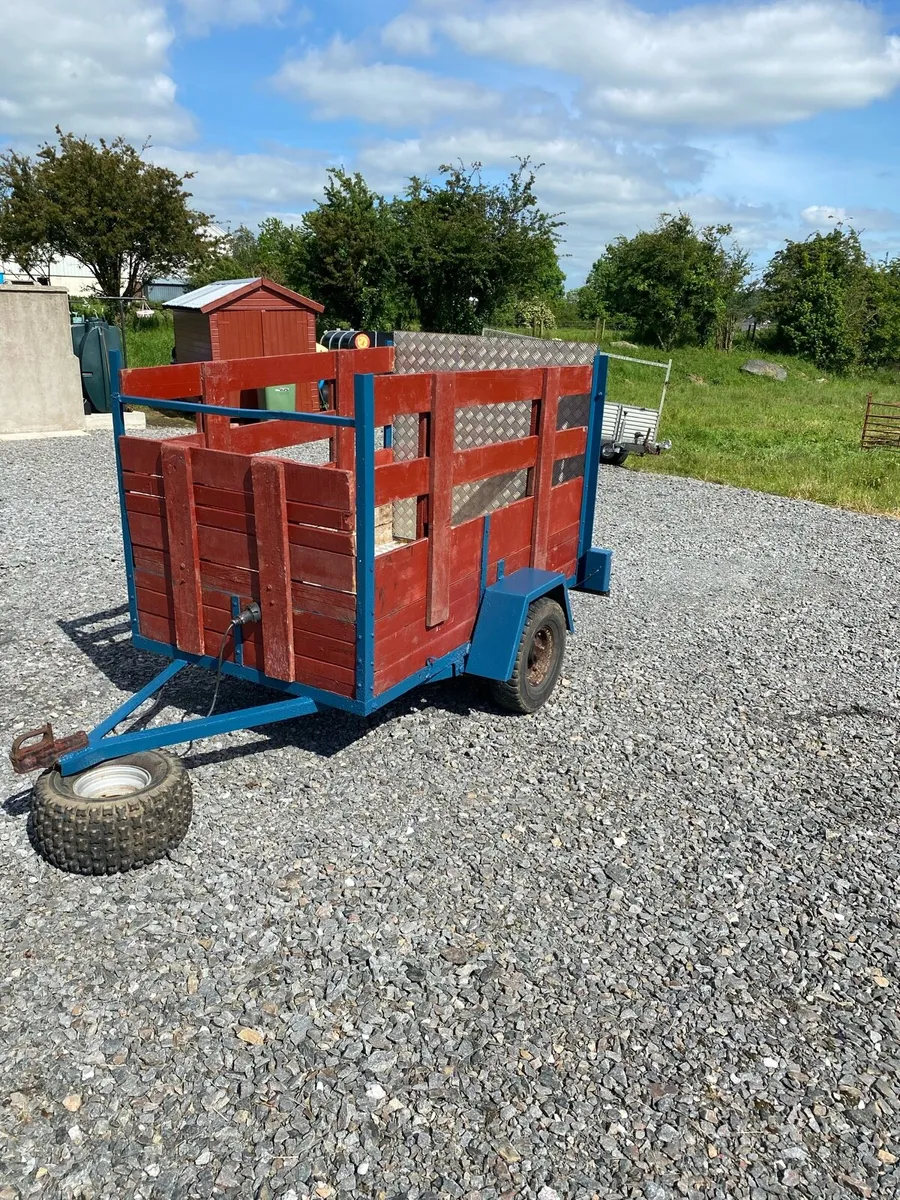 6x4 car trailer are sheep trailer - Image 1