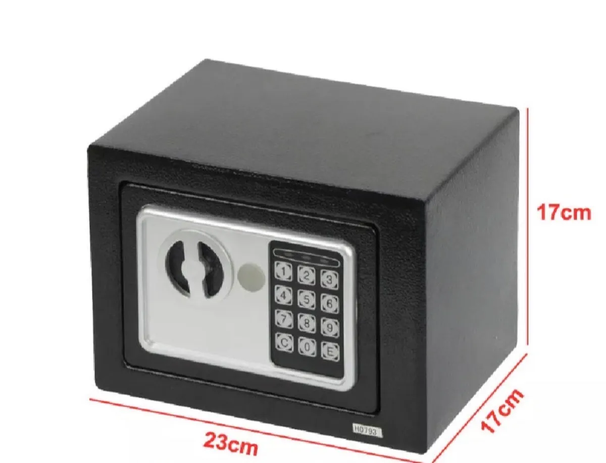 NEW Compact Digital Steel Safe - Image 2