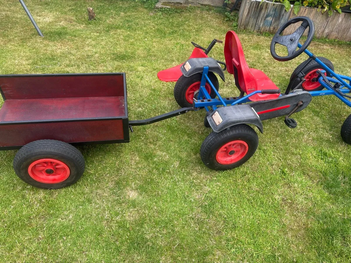 Go kart and trailer - Image 1
