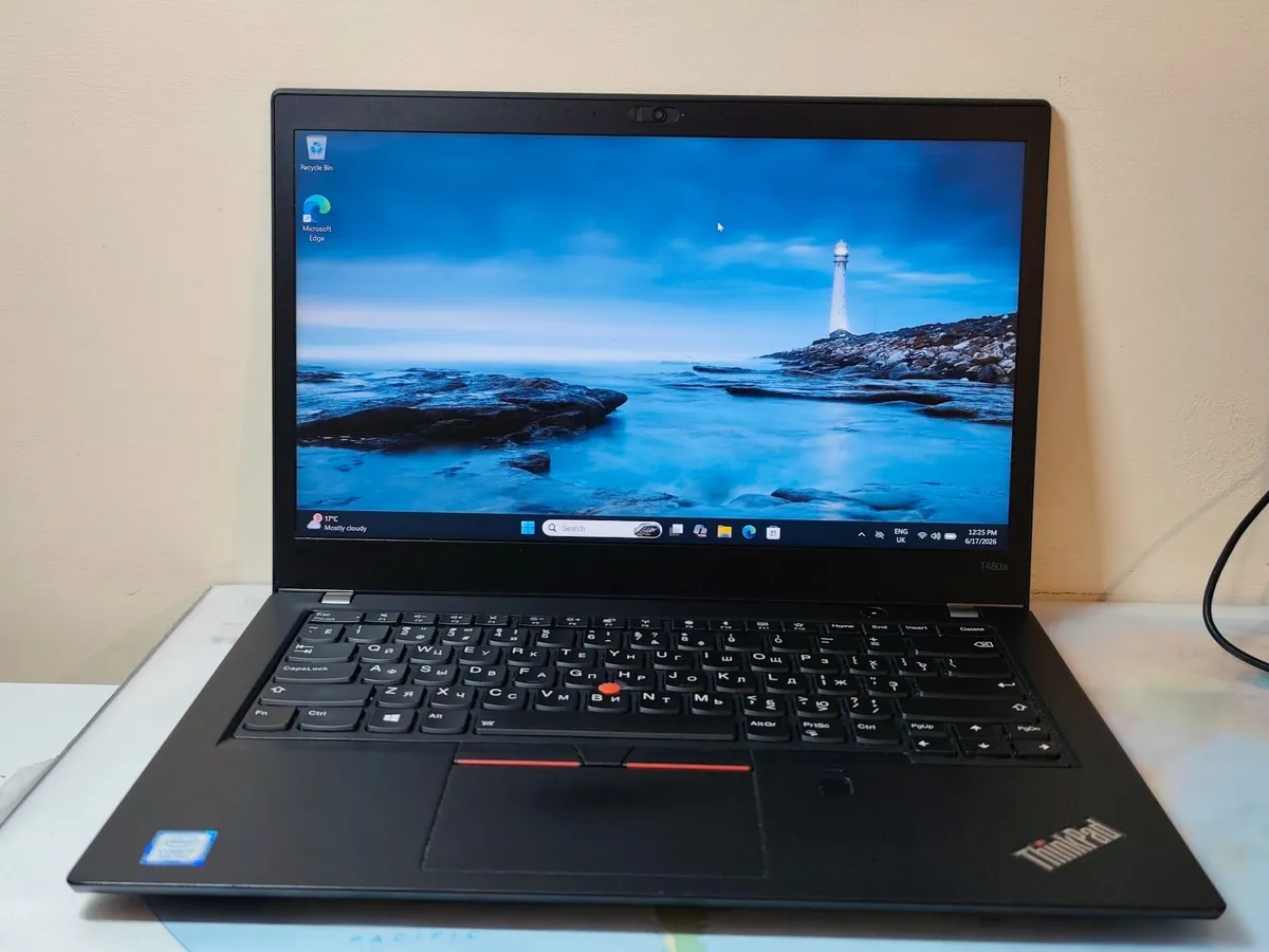 Lenovo ThinkPad T480s i7 8th gen 16/256GB Laptop - Image 1